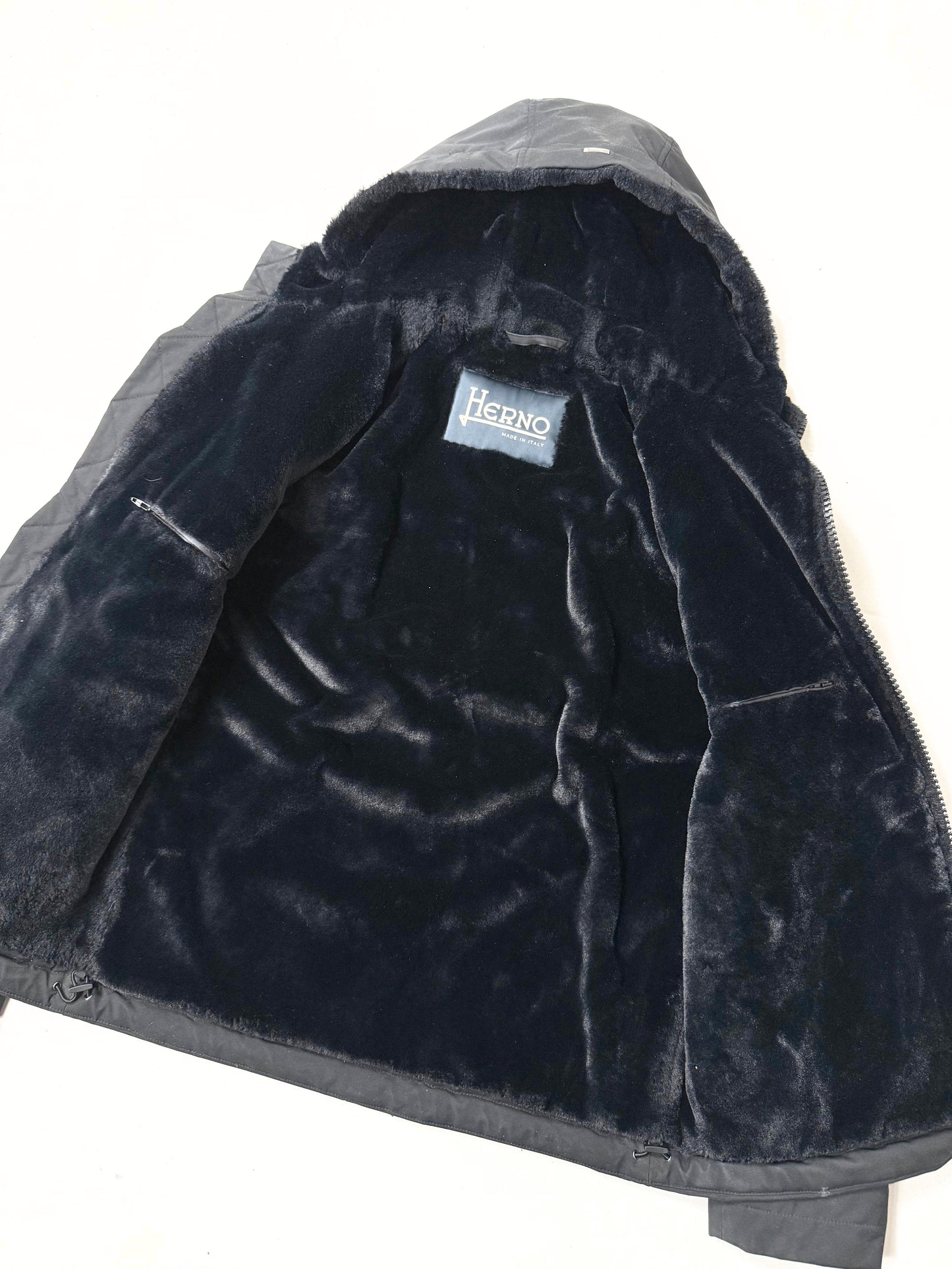 Herno Fur Lined Jacket