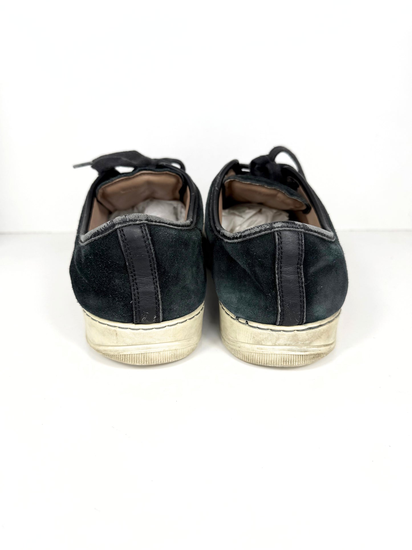 Lanvin Patent Cap Toe Sneaker