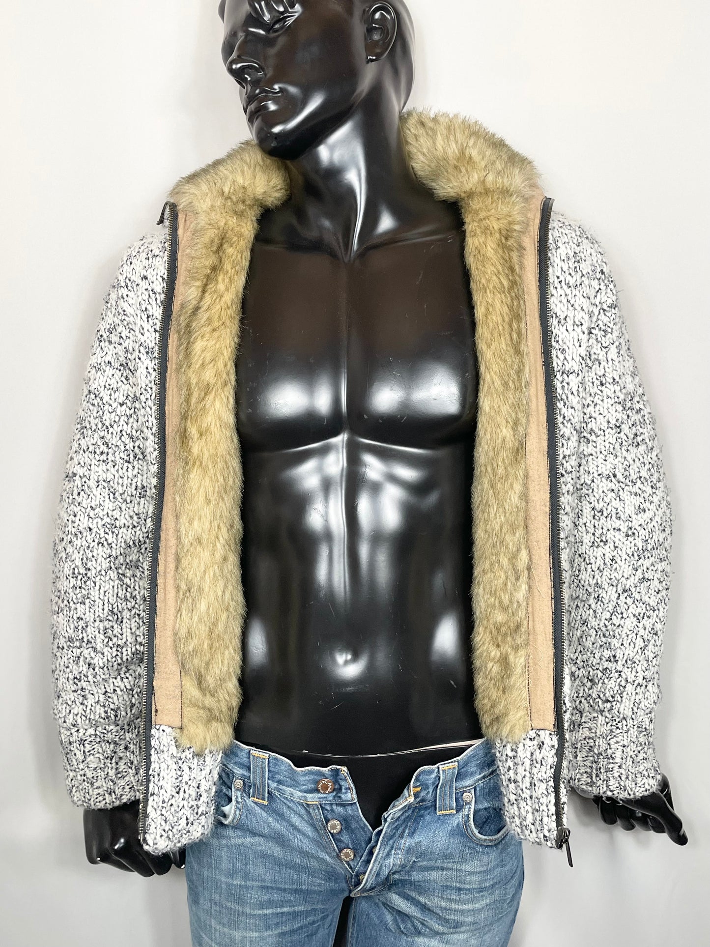 Fur Cardigan