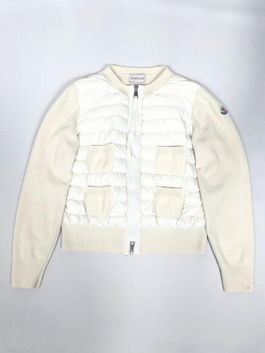 Moncler Padded Wool Cardigan