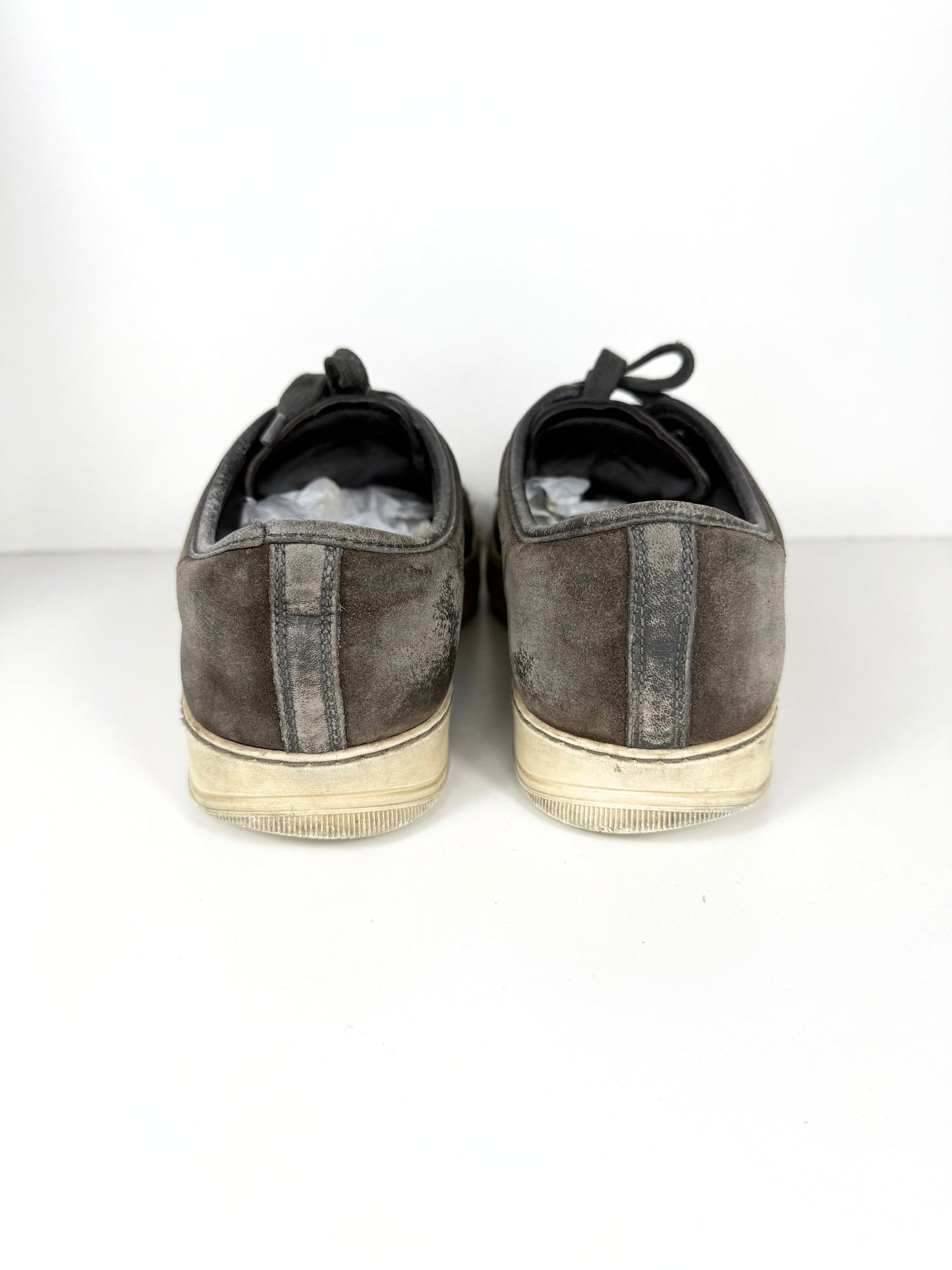 Lanvin Patent Cap Toe Sneaker