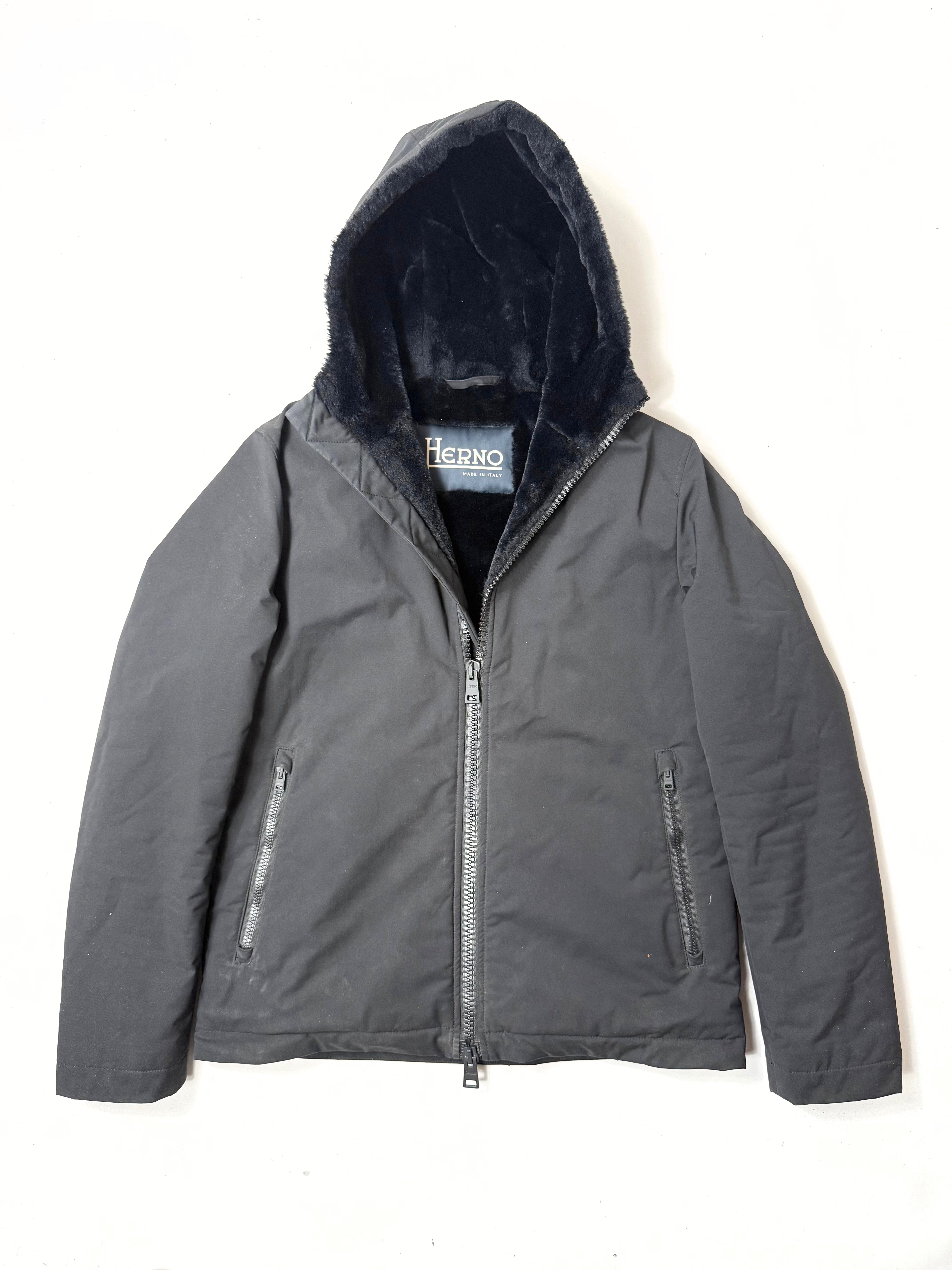 Herno Fur Lined Jacket