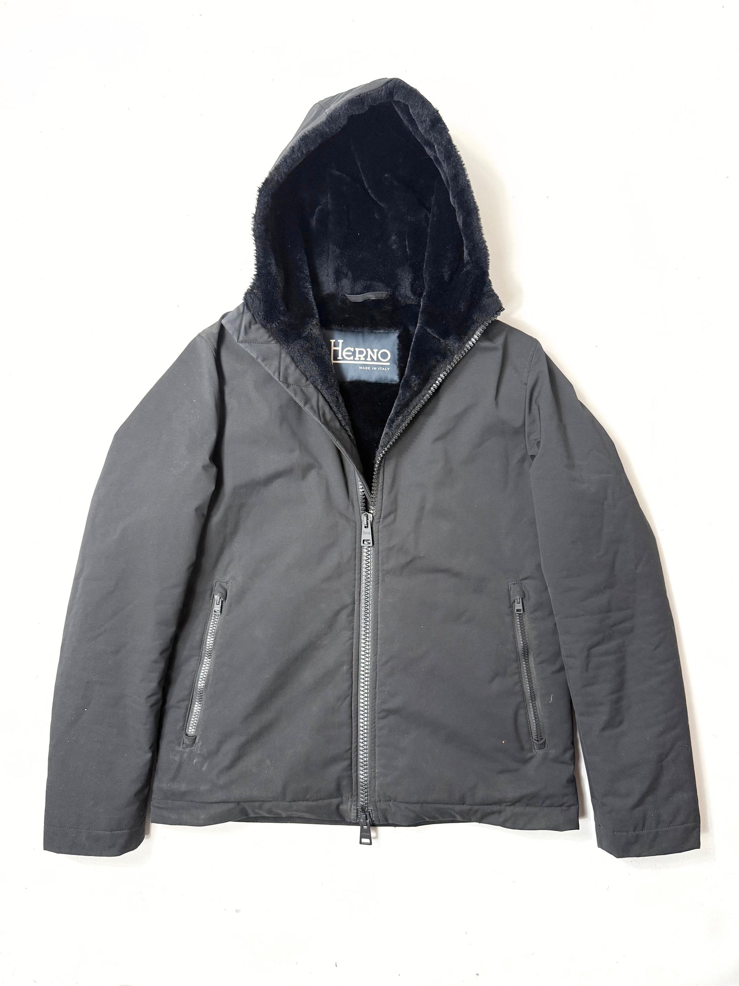 Herno Fur Lined Jacket