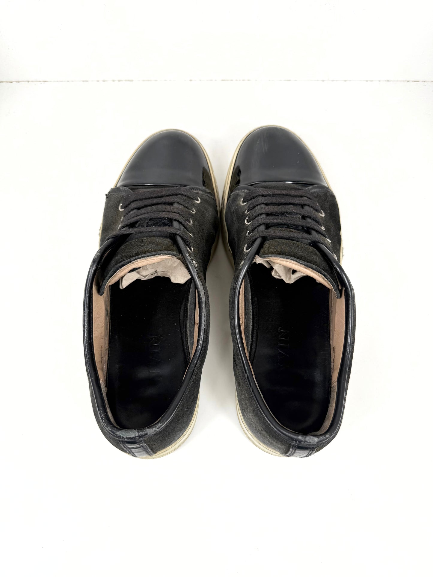 Lanvin Patent Cap Toe