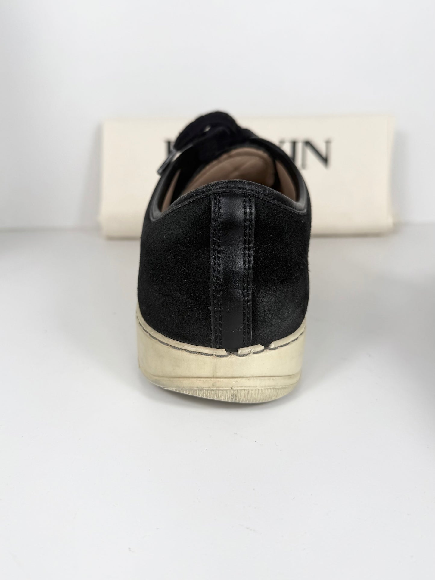 Lanvin Patent Cap Toe Sneaker