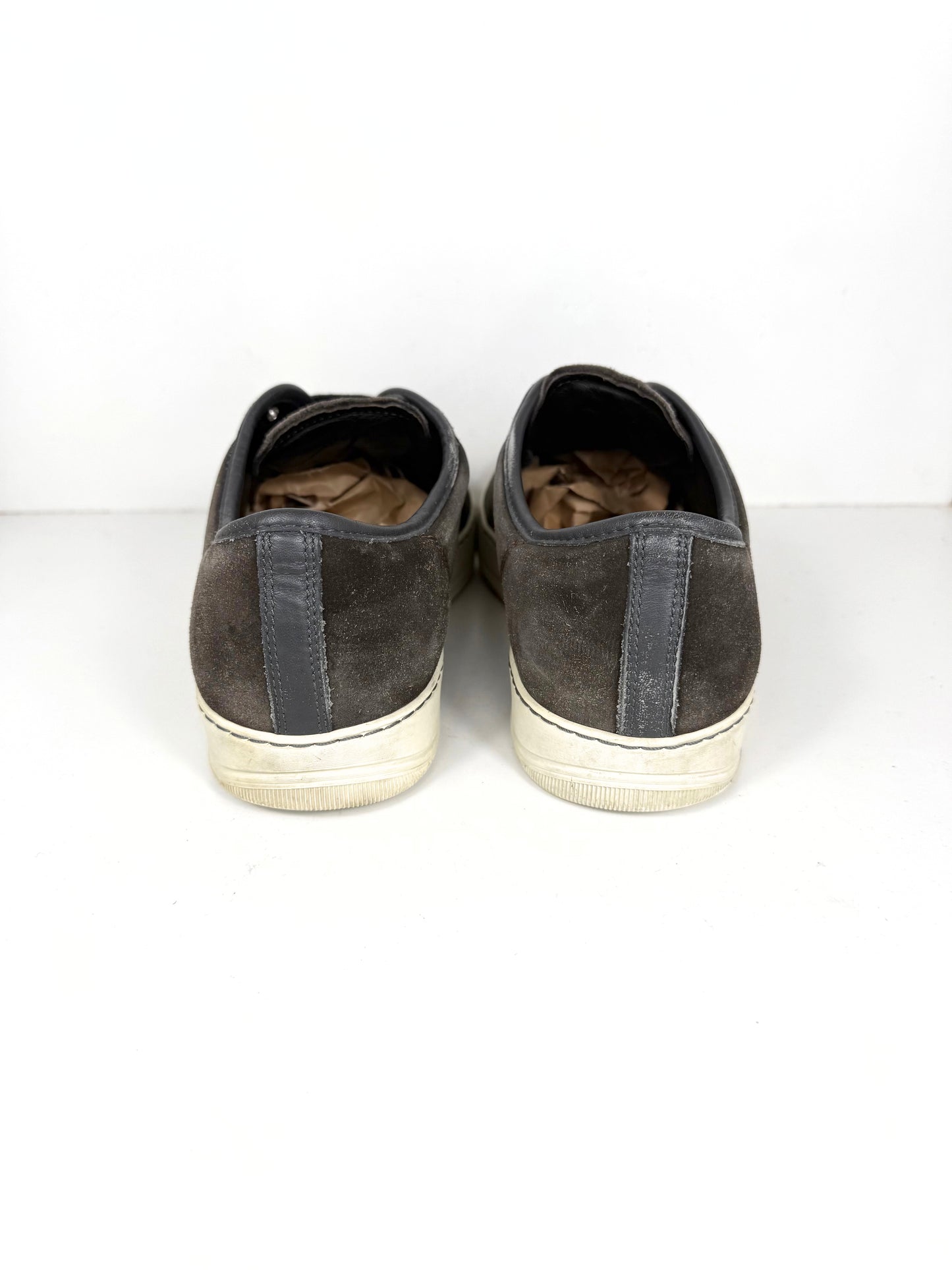 Lanvin Patent Cap Toe Sneaker