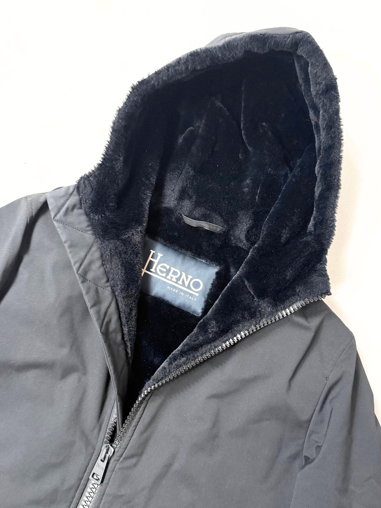 Herno Fur Lined Jacket