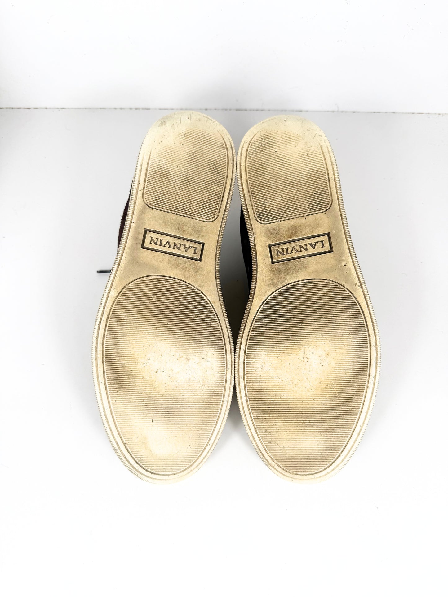 Lanvin Patent Cap Toe