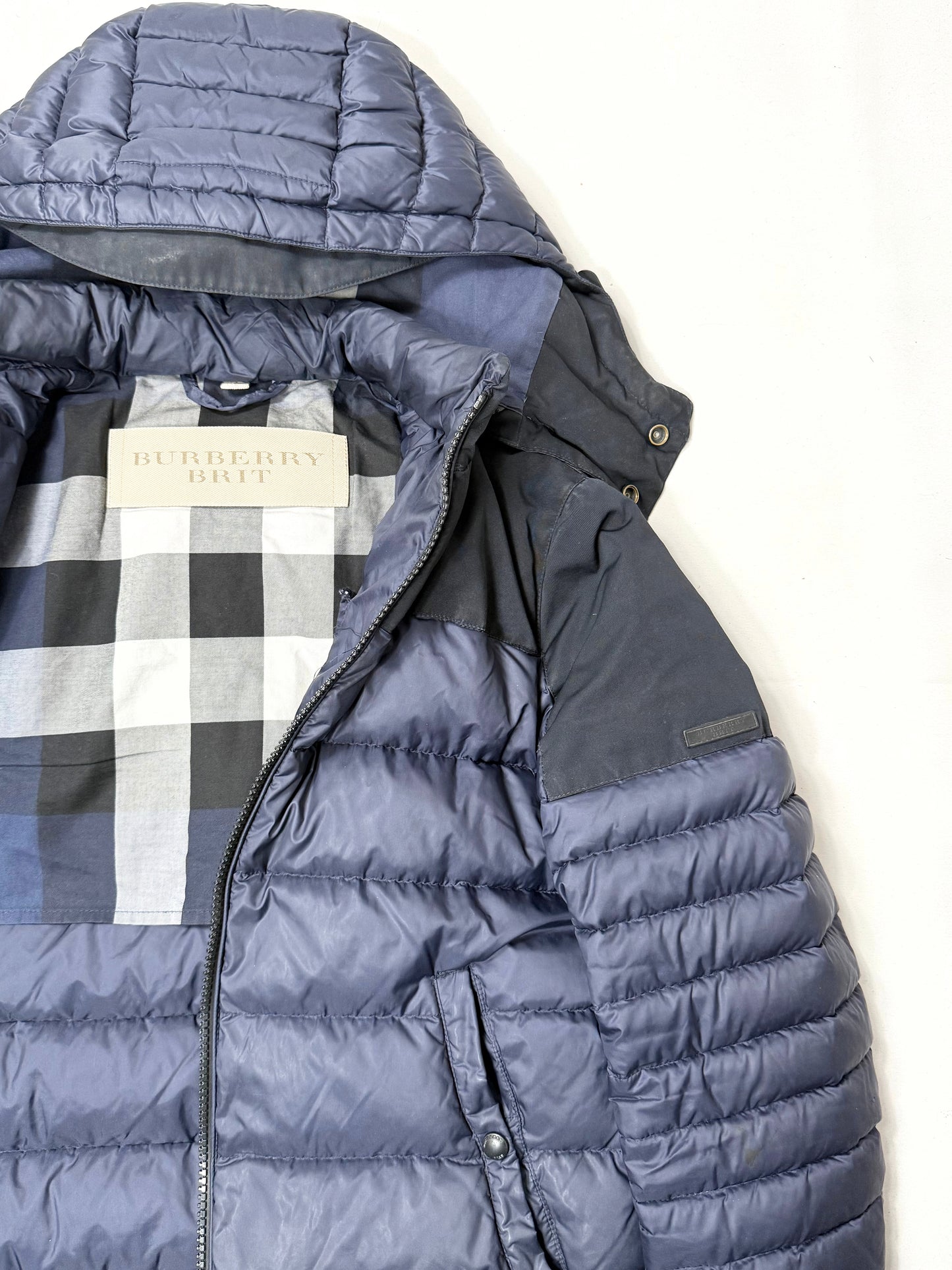 Burberry Hooded Down Jacket