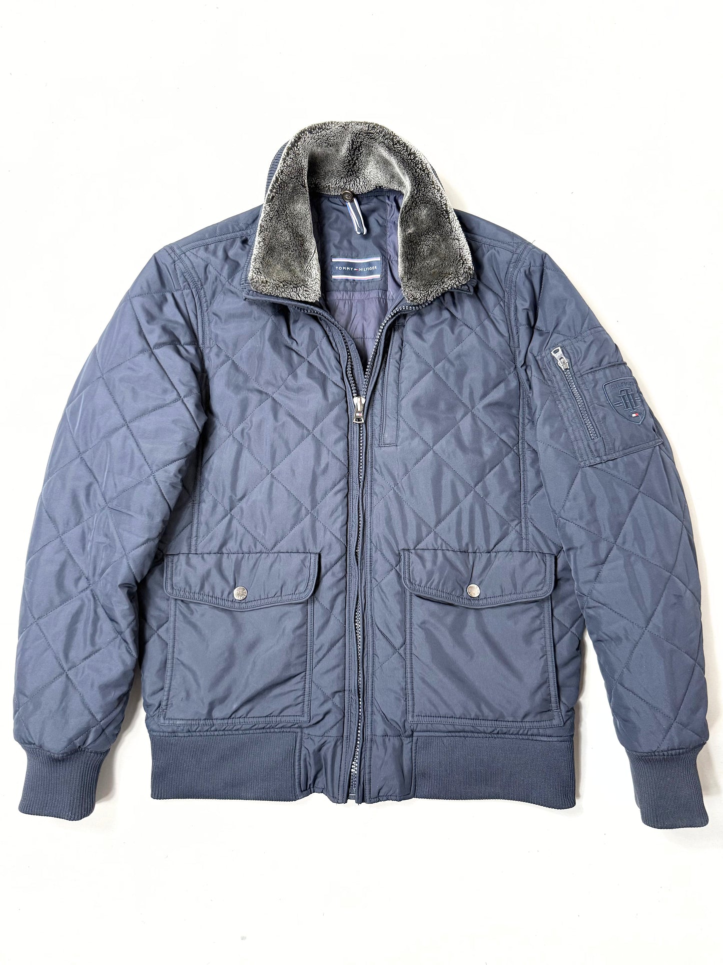 Tommy Hilfiger Fur Cardigan Jacket