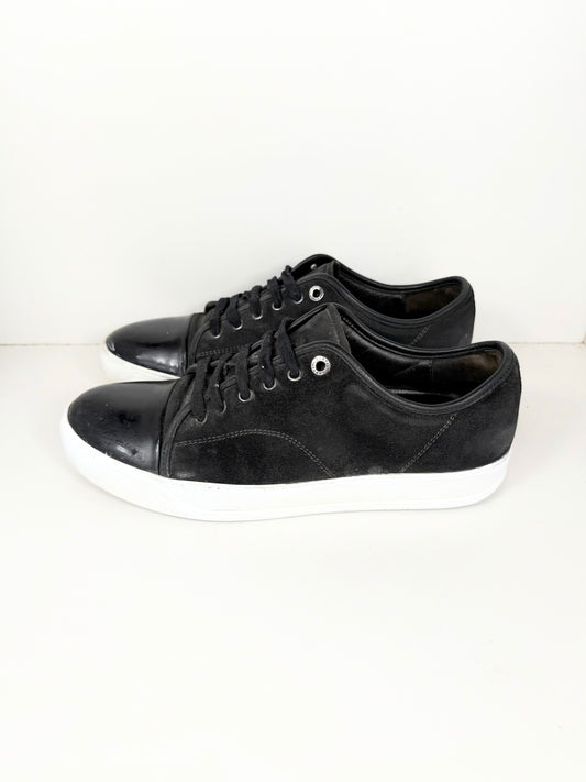 Lanvin Patent Cap Toe Sneaker