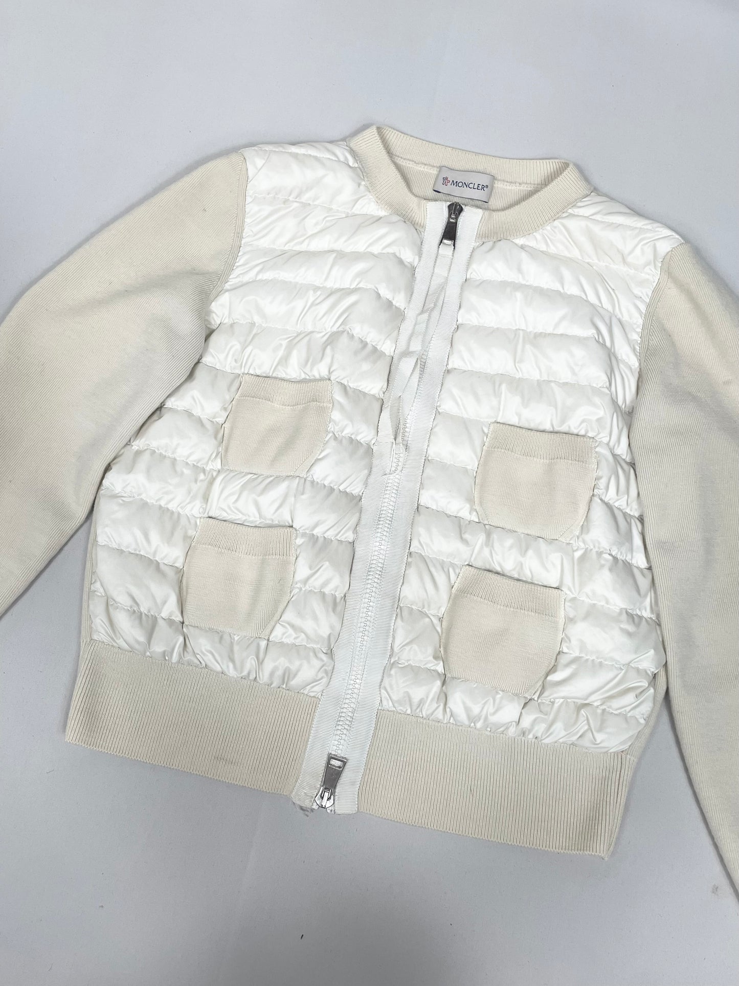 Moncler Padded Wool Cardigan