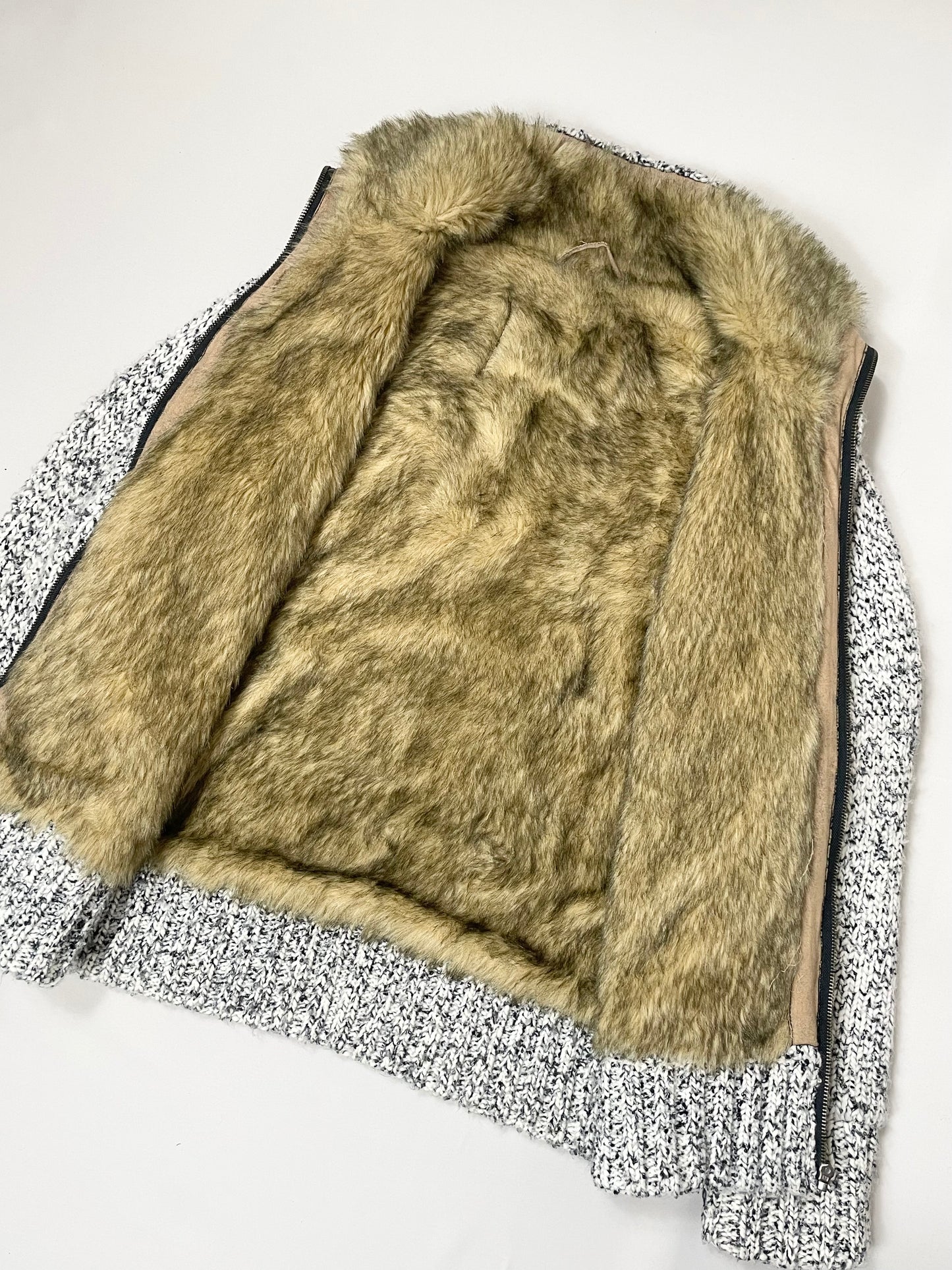 Fur Cardigan
