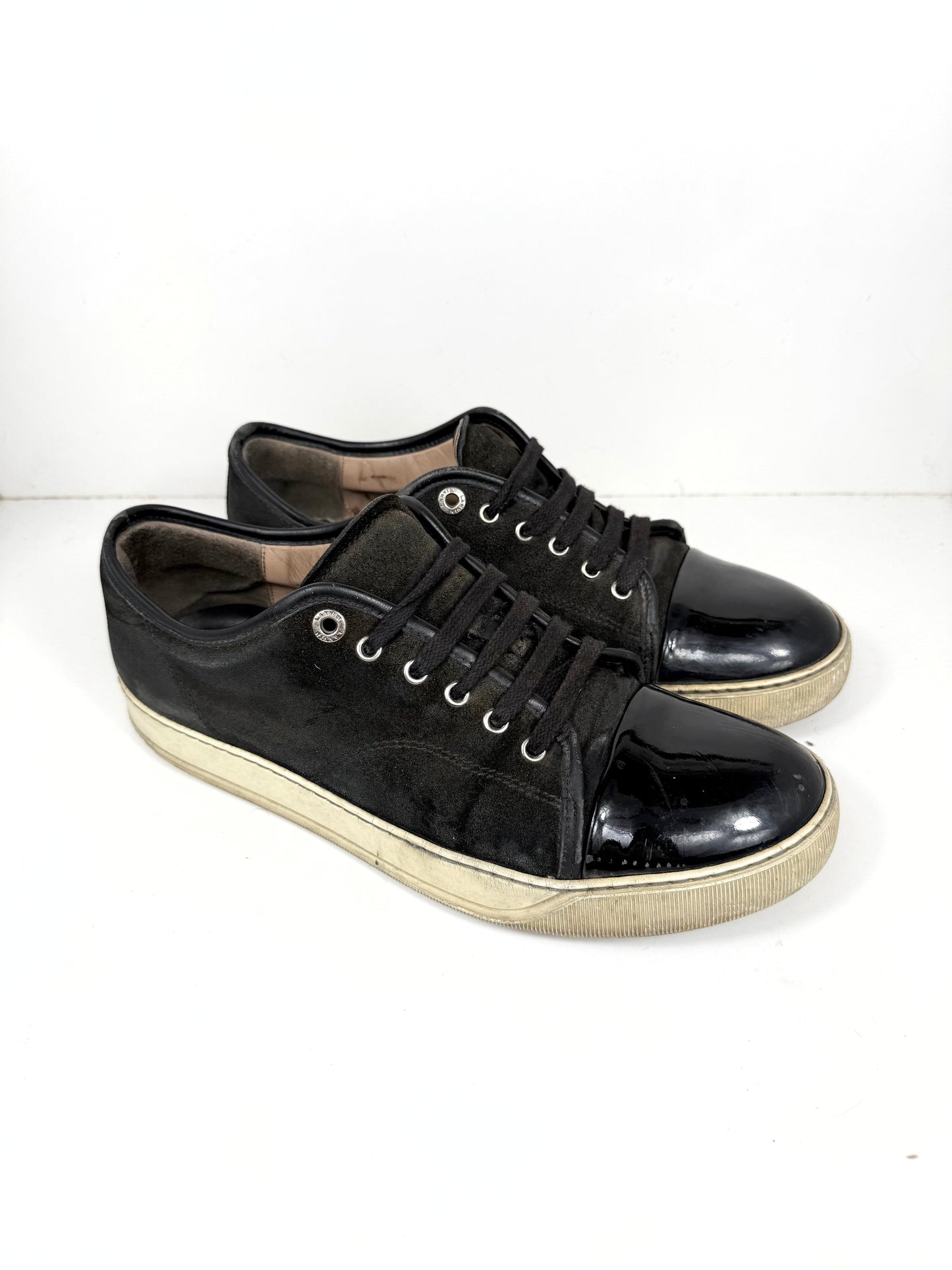 Lanvin Patent Cap Toe