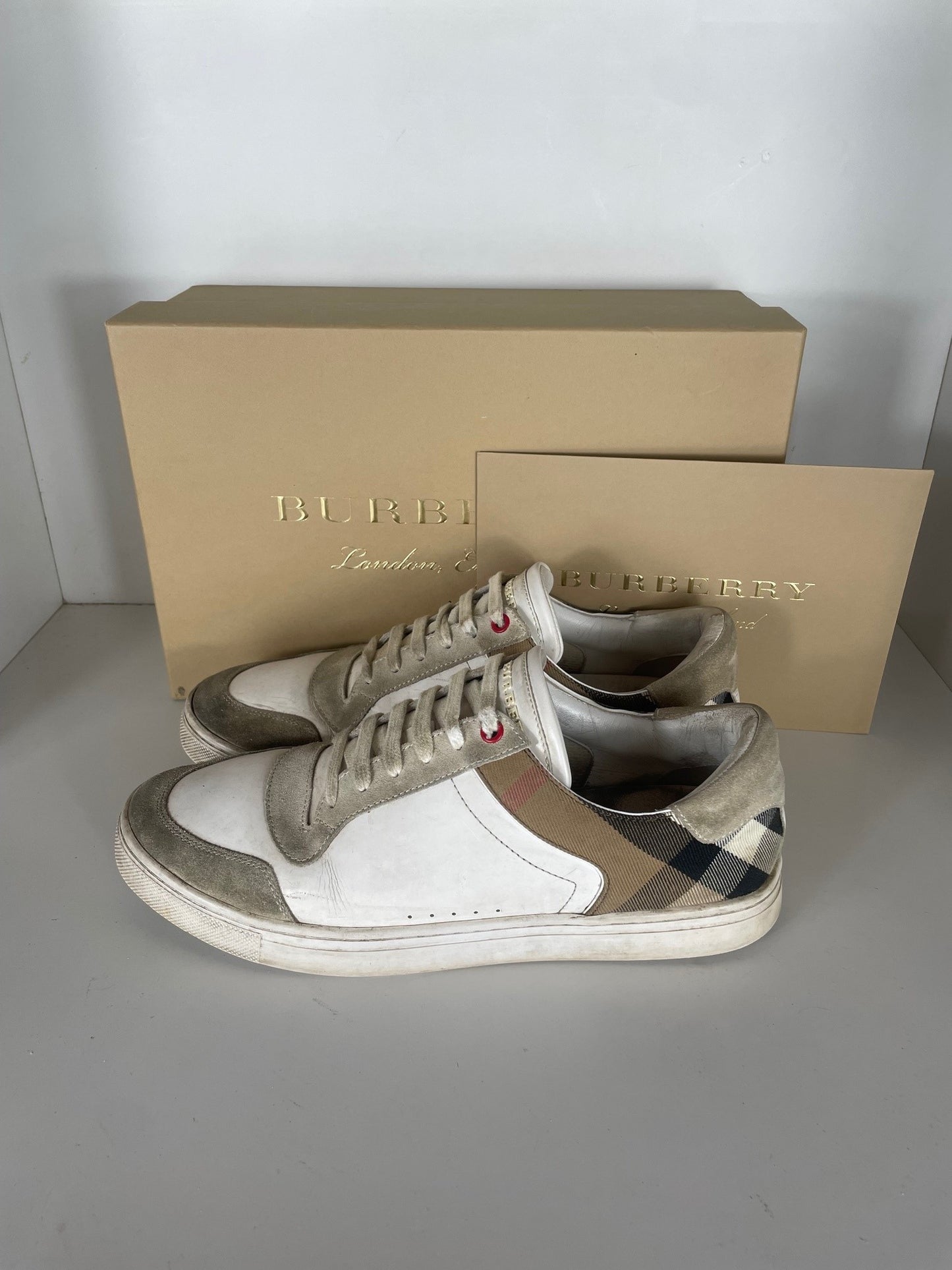 Burberry Check Sneakers