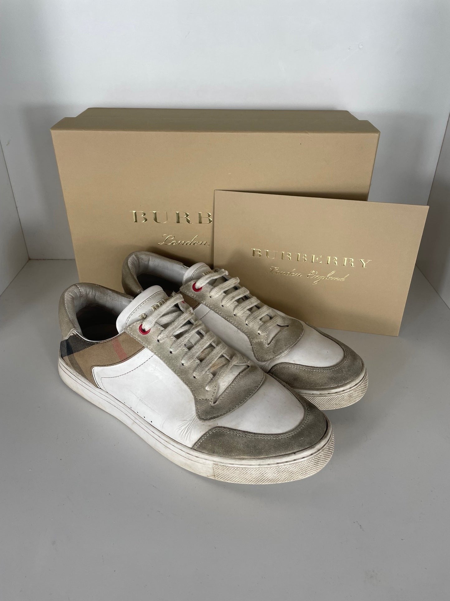 Burberry Check Sneakers