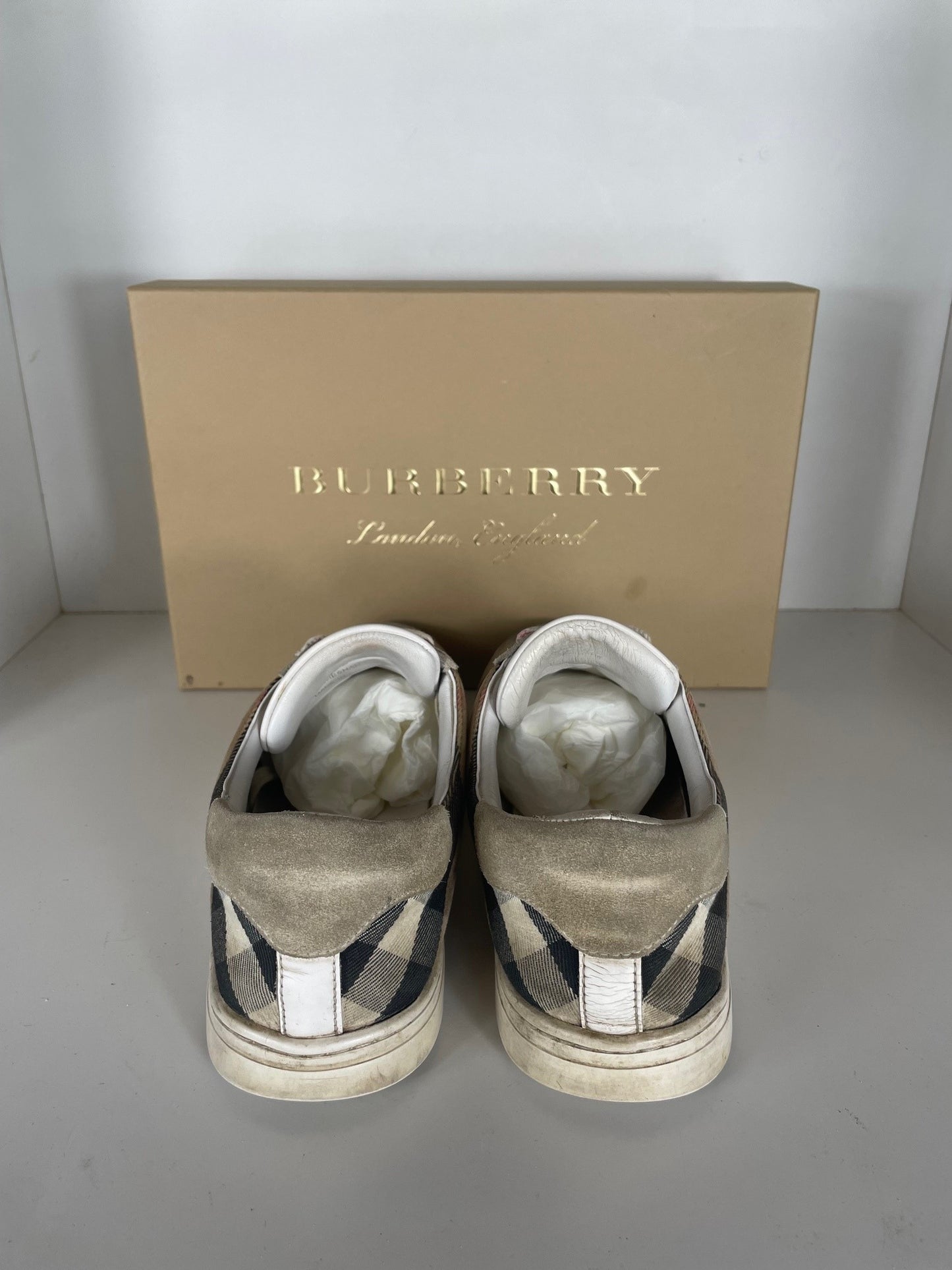 Burberry Check Sneakers
