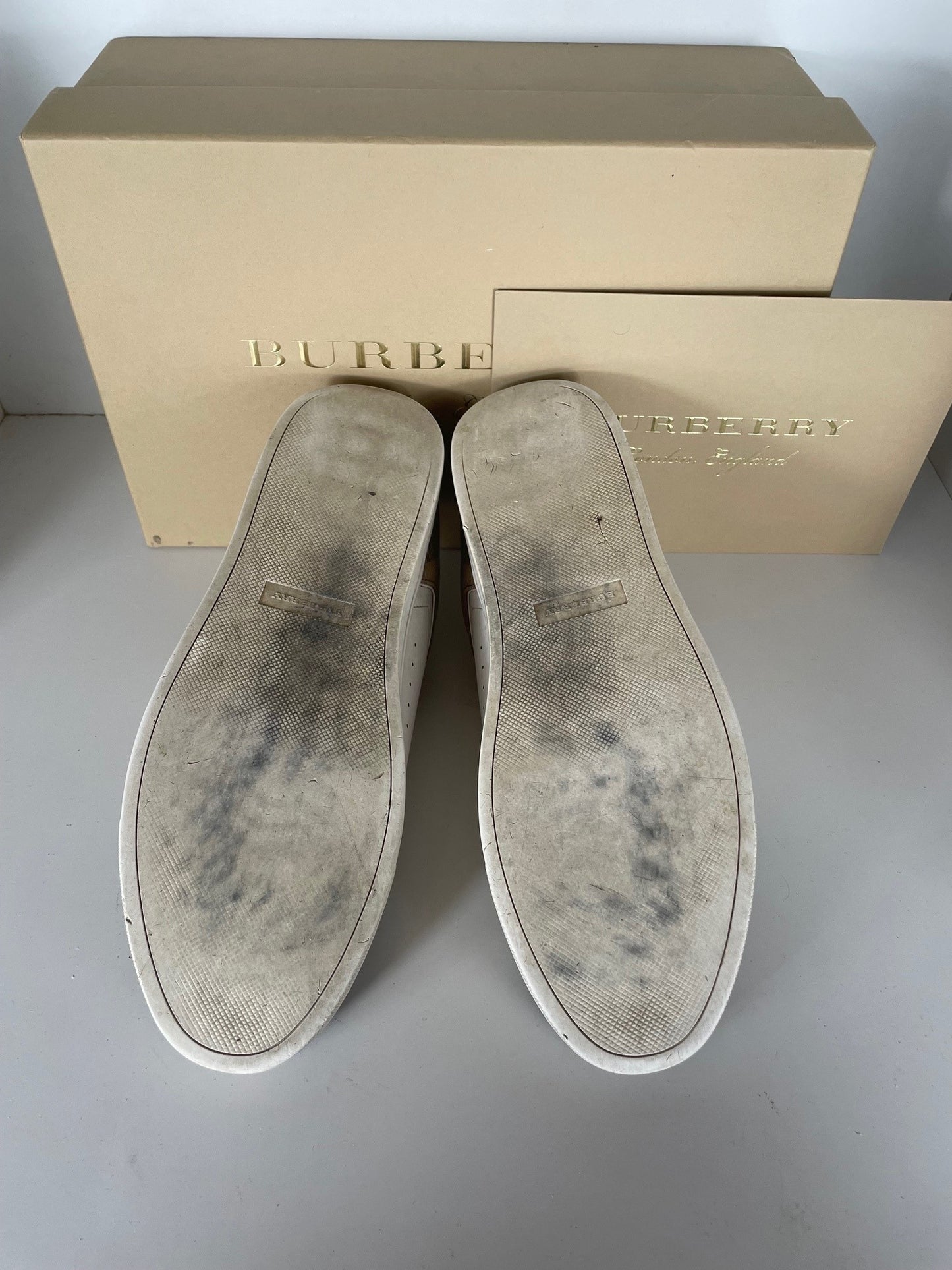 Burberry Check Sneakers