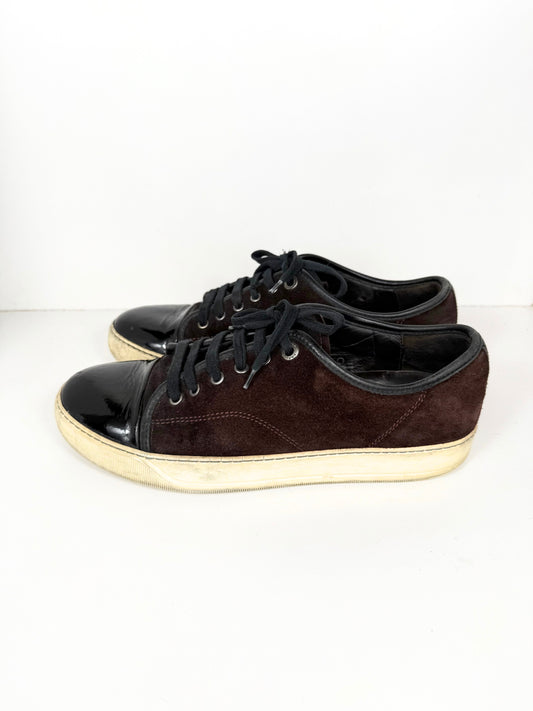 Lanvin Patent Cap Toe