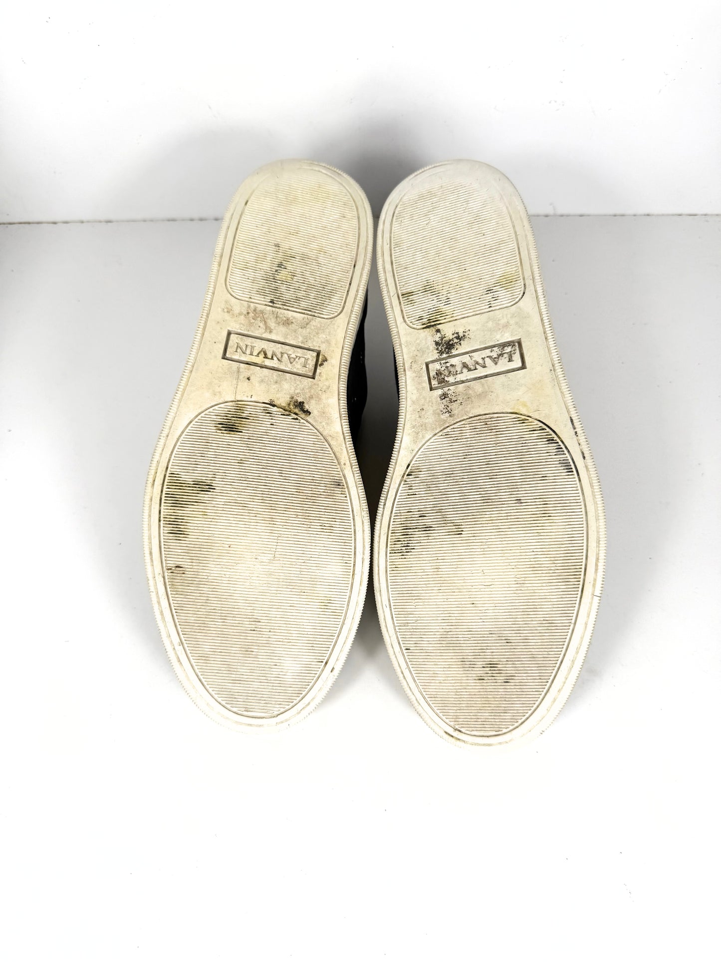 Lanvin Patent Cap Toe Sneaker