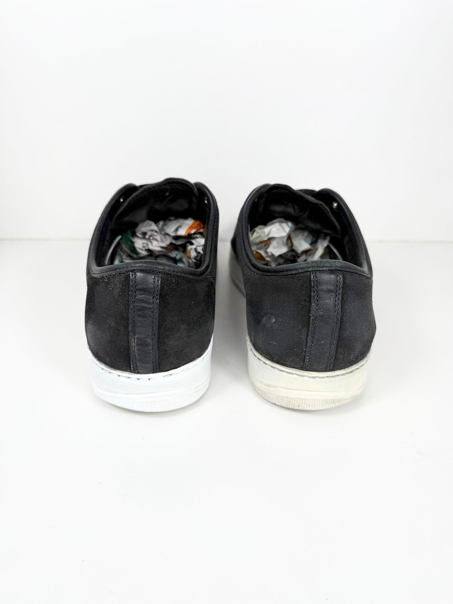 Lanvin Patent Cap Toe Sneaker