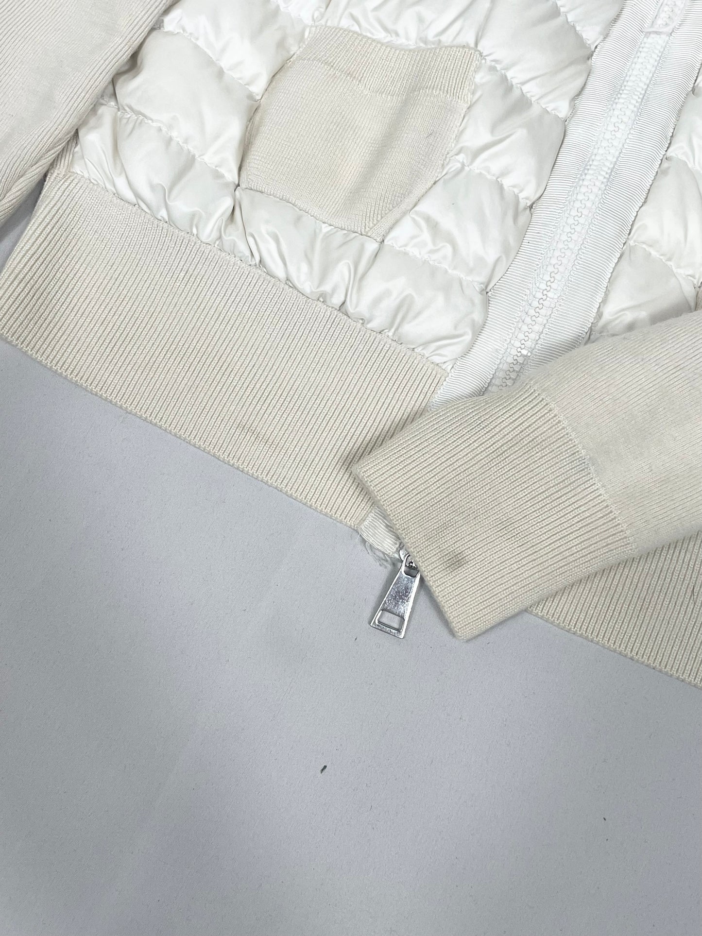 Moncler Padded Wool Cardigan